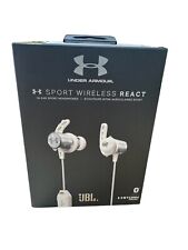 JBL Under Armour Sport Bluetooth Wireless React Ear-bud Headphones