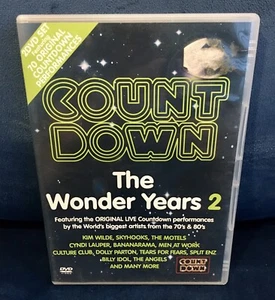 COUNT DOWN The Wonder Years 2 (DVD 2007) R4 Music Concert OOP Skyhooks Angels - Picture 1 of 2
