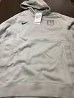 Nike Men's French Terry U.S.A. Soccer Hoodie Sz. Medium NEW DH4829-050 WORLD CUP