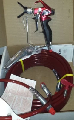 Titan RX Pro Airless Paint Sprayer Gun Hose Tip Kit w/ Whip Hose 0538022/0538030 - Image 1 of 2