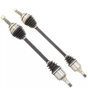 Front CV Joint Boot Axle Shafts Assembly TrakMotive Set of 2 For Toyota Tercel - Picture 1 of 4