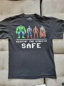 Marvel/Iron Man/Captain America/Hulk/ Thor Men's T Shirt 100% cotton/Size M - Picture 1 of 4