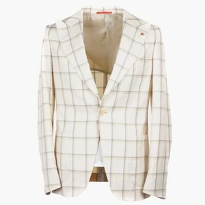 Isaia Slim-Fit Extrafine Wool Sport Coat with Peak Lapels 40R (Eu 50) NWT - Picture 1 of 9