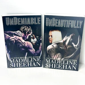 Undeniable & UnBeautifully Undeniable books 1 & 2 by Madeline Sheehan MC Romance - Picture 1 of 19
