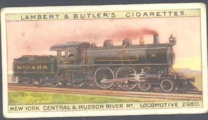 Lambert & Butler - World's Locomotives (1-25) - 17 - New York Central and Hudson - Picture 1 of 1