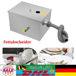 Separador de grasa comercial de acero inoxidable K??che aguas residuales ?separador de grasa separador de grasa - Imagen 1 de 16