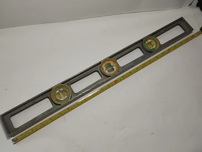 The Tall Tennessee'AN by Mayes TT6-24" Bubble Level  Aluminum USA Johnson City - Image 1 of 4