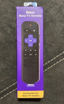 NEW Official Roku TV Remote Model #RCC1RW New Basic Model Only For Roku TVs - Image 1 of 4