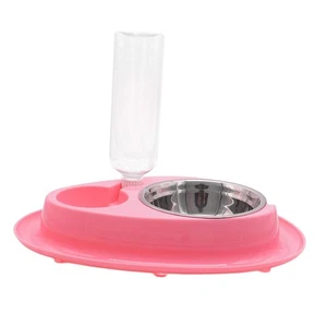 Cat Feeder with Water Dispenser Easily Clean for Small Medium Dog Cat Dog Bowl - Picture 1 of 6