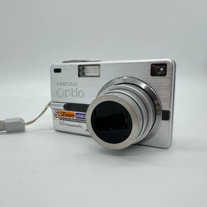 Pentax Optio SV Digital Point & Shoot Camera 5.0MP 5x Zoom Brand New Battery - Picture 1 of 13