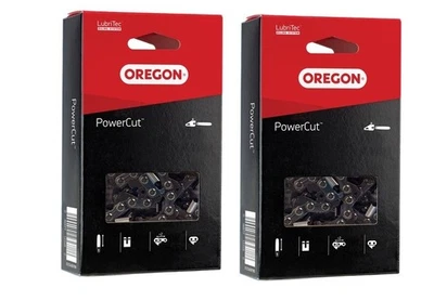 2PK Oregon 22LGX068G Powercut 325" Calibre Sierra Cadena 18" Reemplaza Stihl 26RS68E Foto 1 de 2