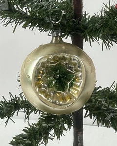 2252/25 1x alter Christbaumschmuck Weihnachtsschmuck Reflexkugel - Bild 1 von 3