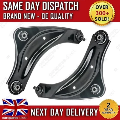 FOR NISSAN JUKE F15 2010-2019 FRONT LOWER SUSPENSION WISHBONE CONTROL ARMS X2 - Image 1 of 4
