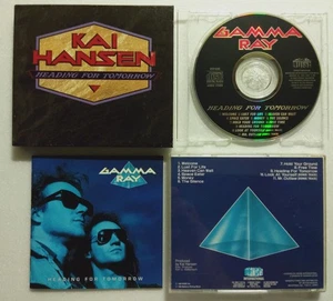 (Slipcase) GAMMA RAY - Heading for Tomorrow - 1990 JAPAN CD + B/T ** HELLOWEEN - Picture 1 of 1