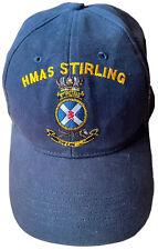 2011 HMAS STIRLING ROYAL AUSTRALIAN NAVY SSN-725 VISIT BLUE BASEBALL CAP HAT