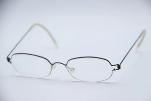 NEW LINDBERG NO 1160 BLACK GUNMETAL AUTHENTIC FRAMES EYEGLASSES 44-16 - Picture 1 of 8