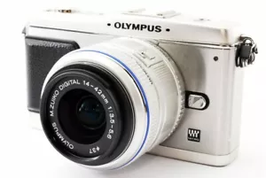 Olympus Stift E-P1 12.3MP 14-42mm Objektiv Set [ EXC X W / 8GB SD Karte,Band - Bild 1 von 12