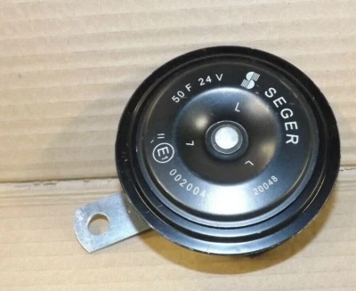 24v horn 24 volt horn.Seger.Part number 0020048.Metal body.NOS. - Image 1 of 3