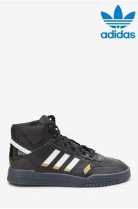 white and gold adidas high tops