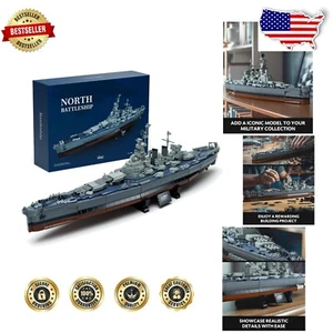 Kit Modelo Acorazado Norte 1701 Piezas - Regalo Perfecto para Coleccionistas Militares - Imagen 1 de 8