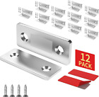 12 Pack Cabinet Magnetic Catch Ultra Thin Magnetic Door Catch Adhesive Drawer Ma