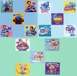 15 Blues Clues and You! Assorted Large Stickers - Dog - Josh, Rainbow Puppy - Picture 1 of 4