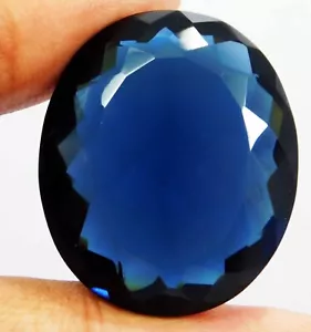 62.05Ct. Large Blue Tanzanite Oval Faceted Cut Loose Gemstone for Ring & Pendant - Picture 1 of 6
