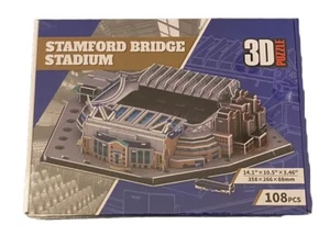 Puzzle 3D Chelsea FC Stamford Bridge Stadium. 108 pezzi - Foto 1 di 2