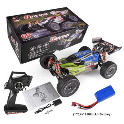 WLtoys XK 144012 4WD RC Car 1/14 RC Racing Car 60KM/h 2.4G 550 Motor Off-Road - Image 1 of 4