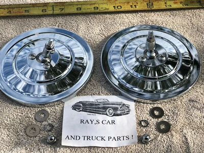 NEW PR CHROME 1947 TO 1973 CHEVROLET / GMC TRUCK REPLACEMENT RIBBED BACK MIRROR - Image 1 of 4