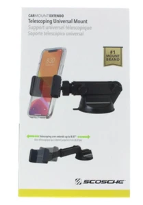 Scosche Telescoping Universal Mount for iPhone Galaxy LG Google - Picture 1 of 5