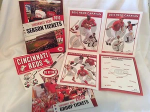 Cincinnati Reds 2010 Season Ticket Caravan Group Sales Promotional Stickers VVPS - Picture 1 of 10