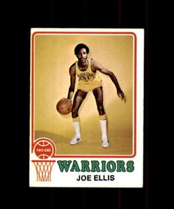 1973-74 TOPPS BASKETBALL CARD GOLDEN STATE WARRIORS  #171 JOE ELLIS