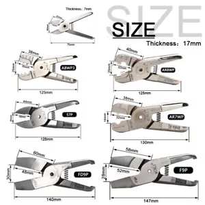 Air Pneumatic Scissors Head Handheld Air Shears Metal Wire Cutting Nipper Tool - Picture 1 of 27