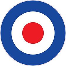 RAF Roundel Vinyl Stickers..Choice Of Sizes.. Mod Scooter The Who Vespa Decals