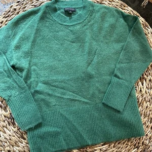 Banana Republic Pullover Damen M Alpaka Mischung grün leicht - Bild 1 von 7