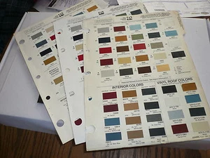 1984 1985 1986 American Motors Renault Ditzler PPG Farbabplatz Lackmuster  - Bild 1 von 1