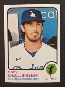 2022 Topps Heritage Cody Bellinger #497 SP - Bild 1 von 2