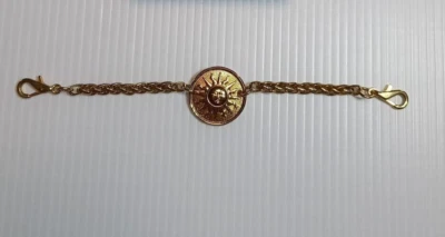 复古 Gianni Versace 金色手链 日本 — 第 1/4 张图片