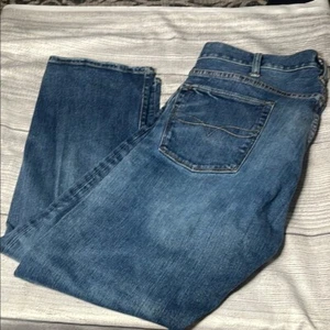 Klassische blaue Denim Jeans Ralph Lauren Button Fly - Bild 1 von 7