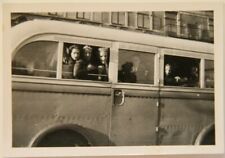 foto 1949 WFC Bus DDR Fussballer Omnibus Mercedes Benz O 3500 woman M13