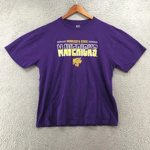 Knights Minnesota State Mavebricks Tee Tshirt Mens XL Purple Short Sleeve Casual - Picture 1 of 15