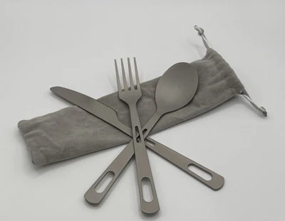 Titanium Camping Utensils - Image 1 of 3