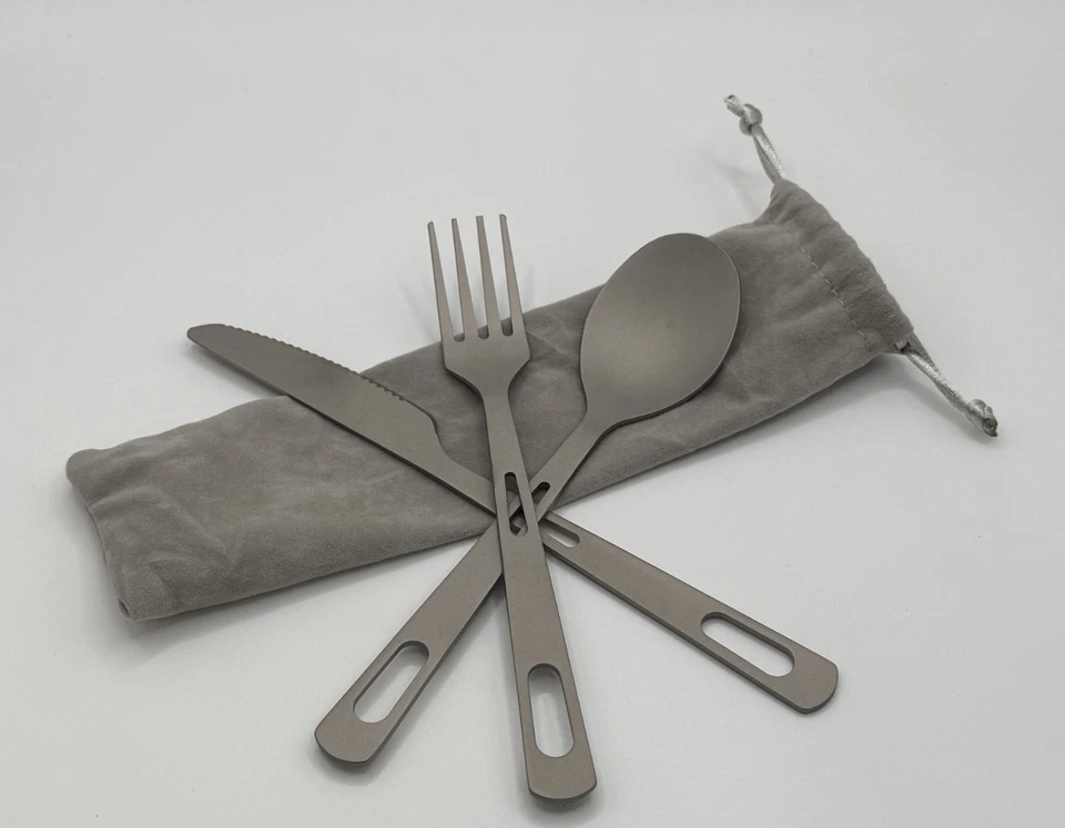 Titanium Camping Utensils - Image 1 of 3