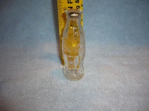 Original 1930s Coca Cola Coke Glass Perfume Bottle w/Partial Cork Stopper free - Picture 1 of 3