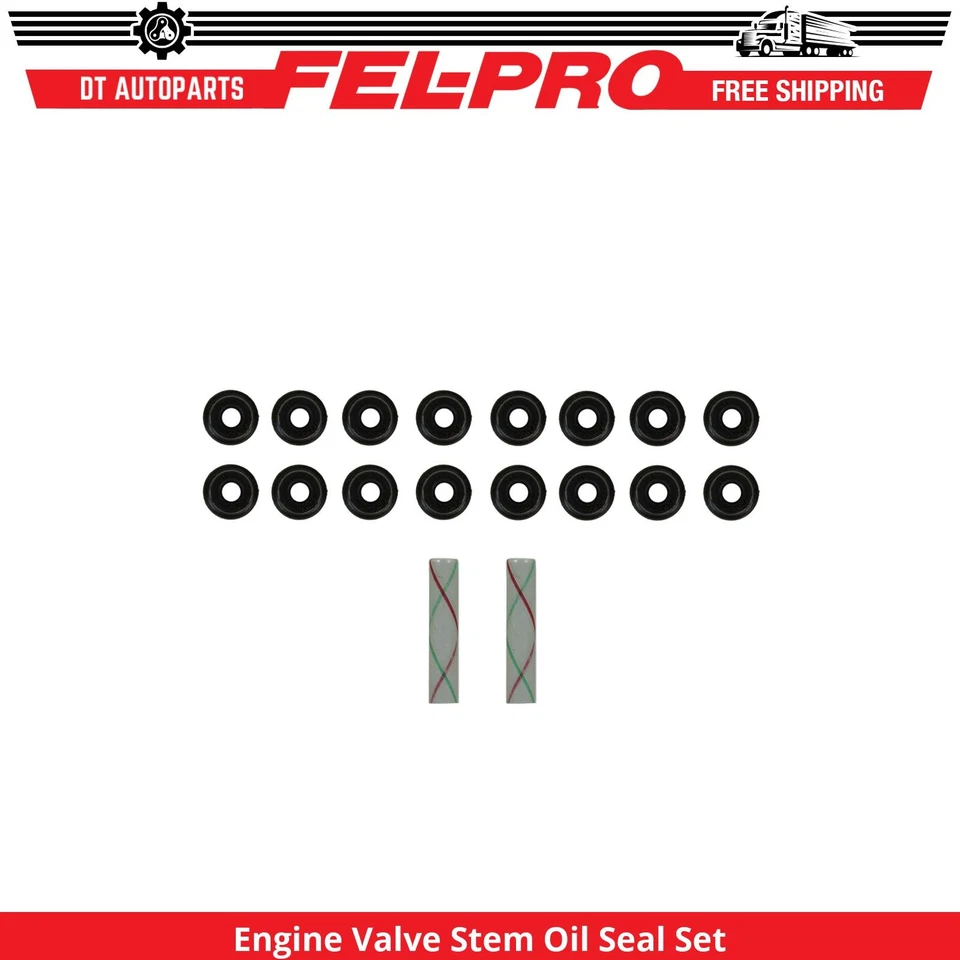 Juego de juntas de aceite de vástago de válvula de motor de admisión y escape Fel-Pro para Chevrolet Volt 11-15 Foto 1 de 1