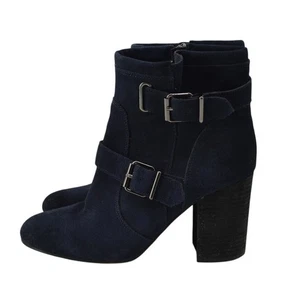 Vince Camuto Simlee Größe 10 Damen Stiefeletten Wildleder Schnalle - Bild 1 von 11