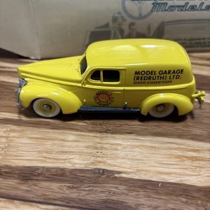 Lansdowne Models BRK9 1940 Ford Delivery Sedan Garage Redruth Yellow - Picture 1 of 14