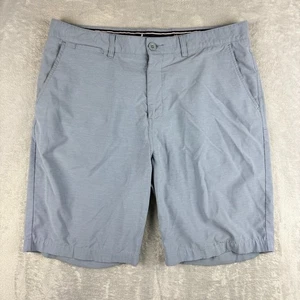 Pantalones Cortos Johnnie O Para Hombre 35 Azul Wyatt Performance Chino Tech Golf 10" Entrepierna - Imagen 1 de 9