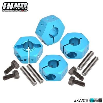 GPM Aluminium Clamp Type Wheel Hub For TAMIYA 1/10 XV-02 Pro BBX BB-01 Chassis - Image 1 of 3
